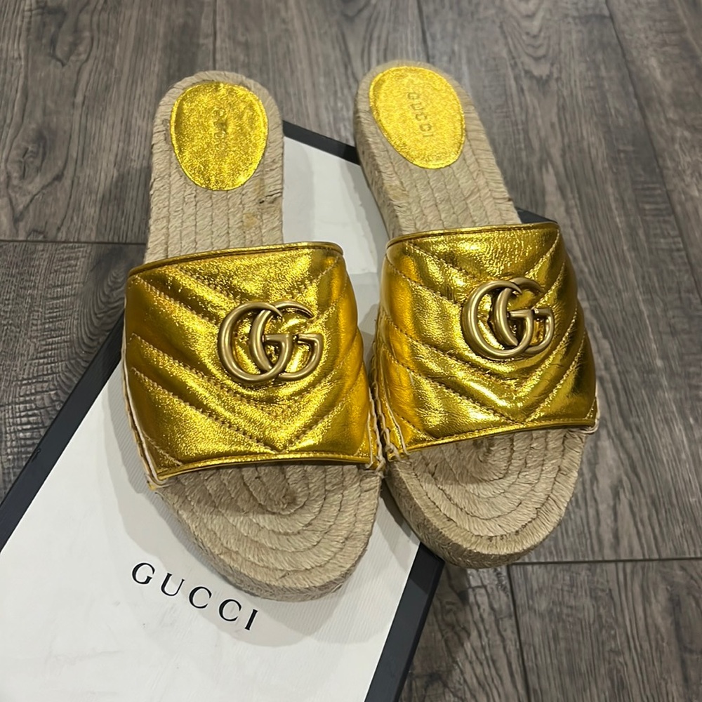 Gucci GG Espadrille Sandal